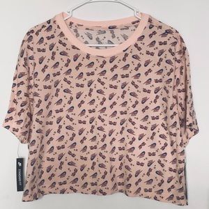 The Nike tee crop top shirt